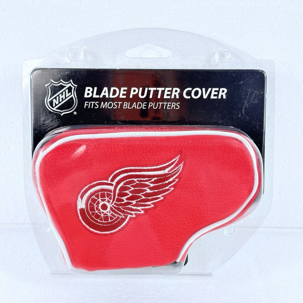 NEW Detroit Red Wings NHL Golf Blade Putter Cover Headcover Team Golf Embroider